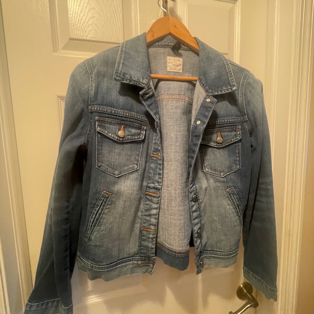 J.Crew denim jacket. Size M - Great condition. Hardly worn.
